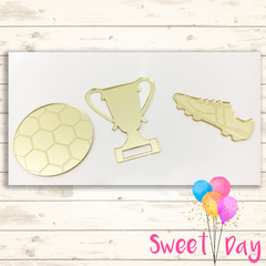Aplique Kit futebol ( 15 peças)