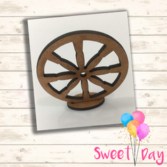 Roda Fazenda 6 cm com base (05 peças)