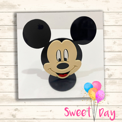 Aplique para Cofre ou Caixa Mickey 8 cm com Base