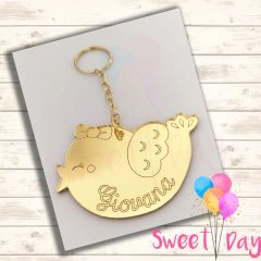 Chaveiro Passarinho 6 cm ( pacote com 20 peças )