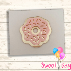 Aplique Nome Cup ou Donuts 6 cm ( 05 unidades)
