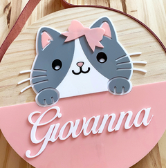 Enfeite de Porta Gatinho 24 cm - comprar online