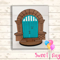 Porta Casita Encanto plano de fundo com base ou sem base 8 cm (03 peças) na internet