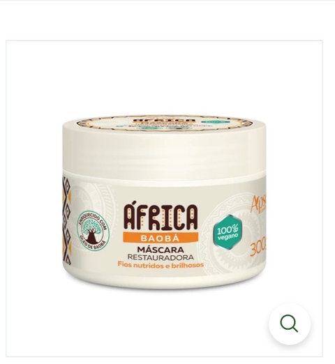 Máscara África Baobá Restauradora