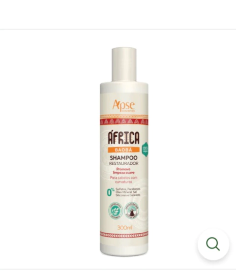 Shampoo África Baobá Restaurador 300 ml