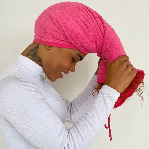 Toalha inteligente – 2 em 1 – algodão + microfibra - comprar online