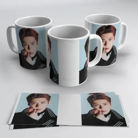 Taza Plastica/Ceramica Astro K-pop #267
