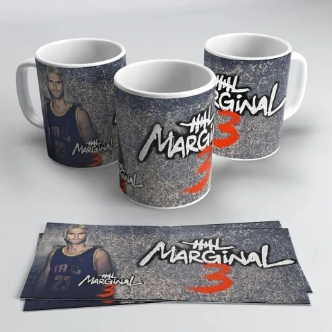 Taza Plastica/Ceramica El Marginal #388