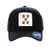 Gorra Trucker Tela Parche Cinco De Copa