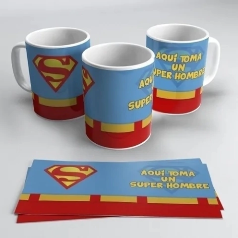 Taza Plastica/Ceramica Super Hombre Superman #515