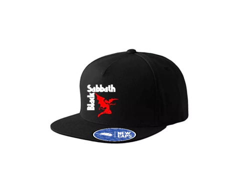 Gorra Plana Snapback Black Sabbath