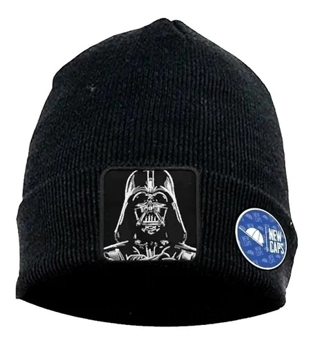 Gorro Lana Parche Bordado Darth Vader Star Wars