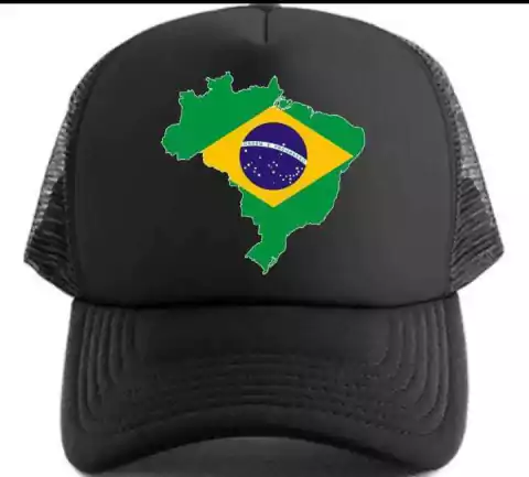 Gorra Trucker Brasil