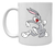 Taza Plastica/Ceramica Bugs Bunny #718