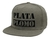 Gorra Plana Snapback Plata o Plomo Pablo Escobar - comprar online