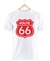 Remera Algodon Route 66 #RN422