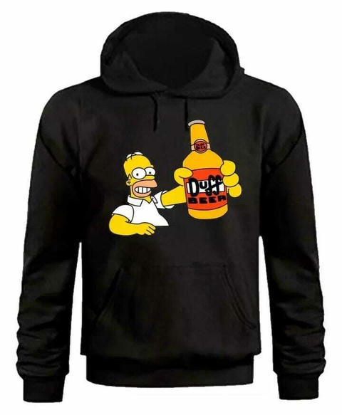 Buzo Algodon Homero Simpson Duff #BA005