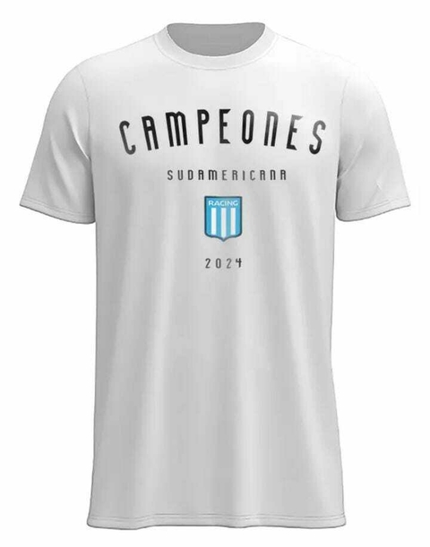 Remera Algodon Racing Campeones 2024 #R026