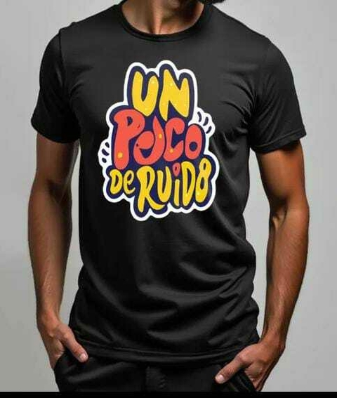 Remera Algodon Un Poco de Ruido Stream #R033
