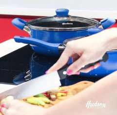 Bateria Hudson Teflon Azul - comprar online