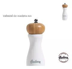 Molinillo Pimentero Hudson 15cm Blanco - Ciara Home Deco