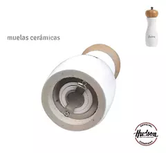 Molinillo Pimentero Hudson 15cm Blanco - tienda online