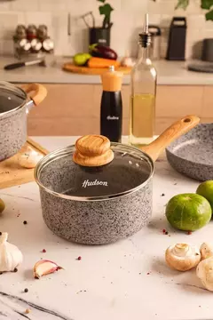 Cacerola Hudsón 20 Inducción Stone con mango