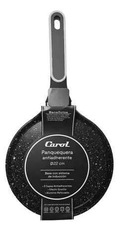 Panquequera 22 Cm Carol Antiadherente Granito Para Induccion - tienda online