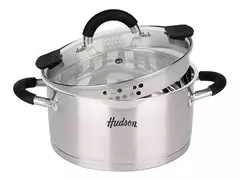 Cacerola 26cm Olla Hudson Acero Inoxidable Triple Fondo Hudson