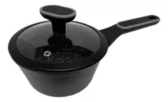 Imagen de Cacerola 16 Antiadherente Negro Granito Induccion con mango Carol