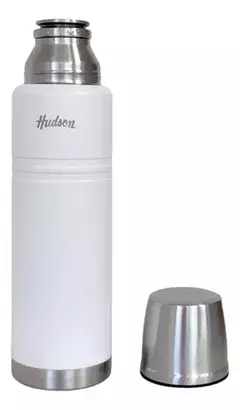 Imagen de Termo Hudson 1 Litro Acero Inoxidable Blanco