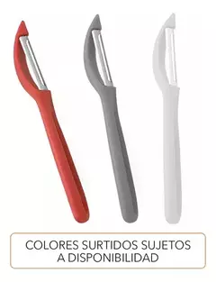 Pelapapa Plastico Cuchilla Acero Inoxidable Dentada Hudson - Ciara Home Deco