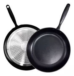 Imagen de Sarten 24 Cm Hudson Total Black Teflon 4mm Induccion