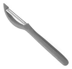 Pelapapa Plastico Cuchilla Acero Inoxidable Dentada Hudson
