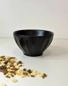 Bowl Cerámica Grande 14cm Negro Mate