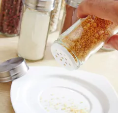 Especiero giratorio ×12 frascos acero cuadrado en internet