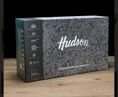 Bateria Hudsón Granito Negro Antiadherente Separadores en internet