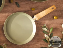 Batería Hudsón Olive Antiadherente 7 piezas