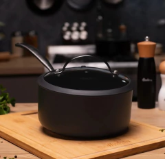 Cacerola Hudsón 20cm Total Black Inducción