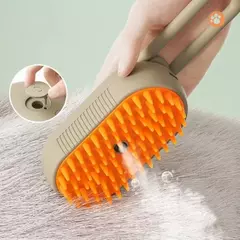 CEPILLO VAPOR CON MANGO 3 EN 1 -  Mundo Perfecto Pets