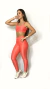 Conjunto Compressão Coral - Top Carla - comprar online