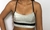 Top metal - cinza/preto