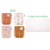 Kit com 4 fraldas ecológicas reutilizáveis Happy Flute em várias estampas, acompanhado de 4 absorventes de microfibra.