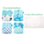 Várias Estampas - Kit com 4 Fraldas Ecológicas Reutilizáveis Happy Flute + 4 Abs Microfibra