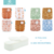 Kit com 8 Fraldas Ecológicas Happy Flute + 8 Abs de Microfibra - comprar online