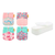 Várias Estampas - Kit 4 Fraldas Ecológicas Happy Flute + 8 Absorventes Microfibra - Fraldas Ecológicas Happy Flute Oficial 