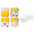 Várias Estampas - Kit 4 Fraldas Ecológicas Happy Flute + 8 Absorventes Microfibra - comprar online