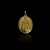 PINGENTE REDONDO MEDALHA NOSSA SENHORA - BANHADO A OURO 18K