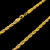 CORRENTE CORDÃO BAIANO 6MM (70CM) 42,6G - BANHADO A OURO 18K - comprar online