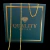 CORRENTE PIASTRINI (2,5MM) 70CM + PULSEIRA (2,5MM) 21CM - BANHADO A OURO 18K